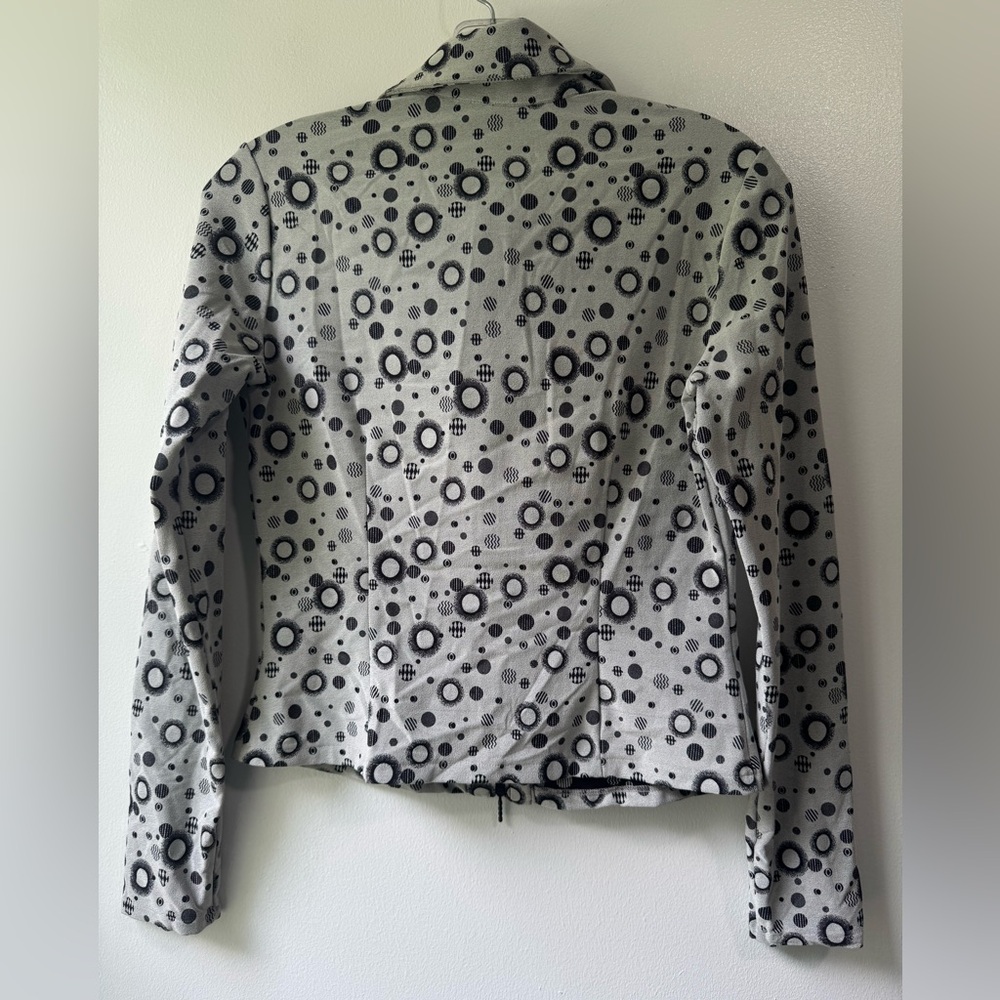 Alberto Makali Gray and Black Full Zipper Shirt - Picture 2 of 10